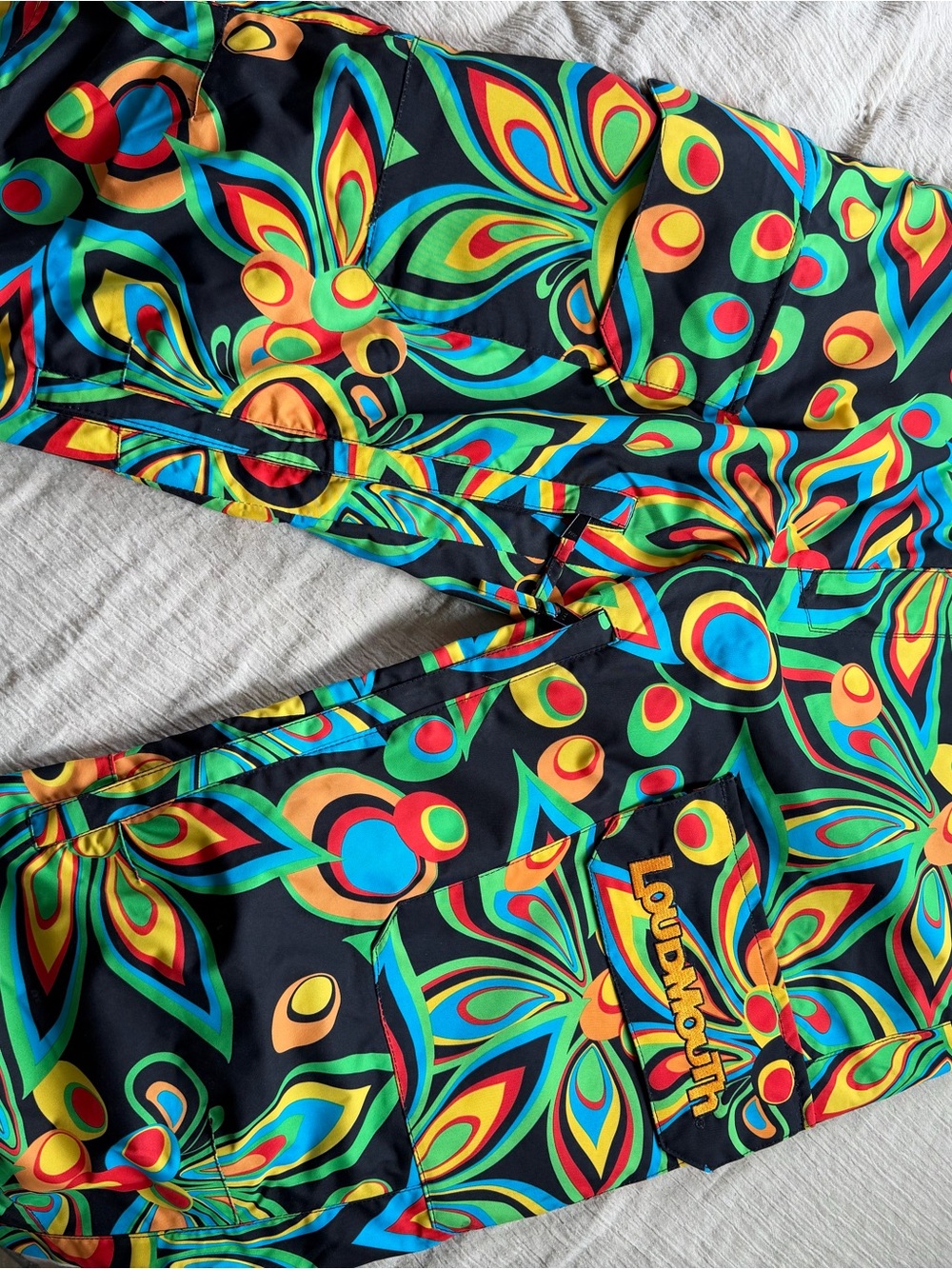 RARE John Daly Loudmouth Brand Snow Pants